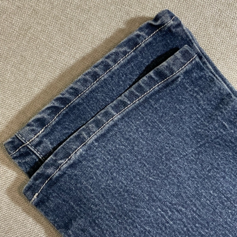 MBX Denim Dark Wash Men’s Jeans 36x32 Stretch Straight - Picture 6 of 8